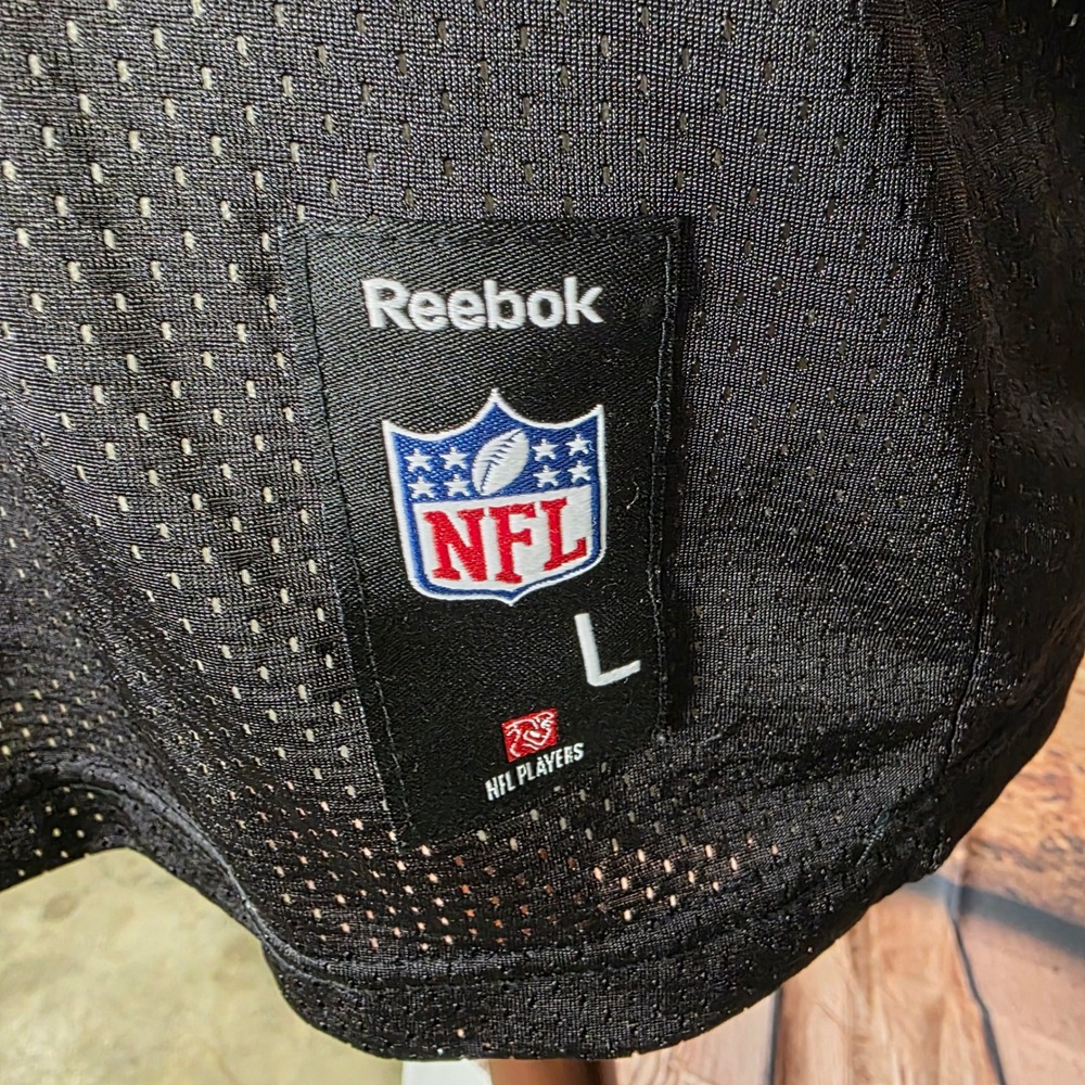 Reebok NFL Drew Brees New Orleans Saints Jersey Womens Large Black Gold 9 - Picture 3 of 10
